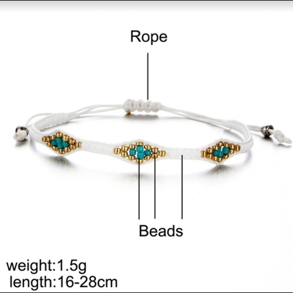 3 pc bohemian bundle bracelets ⭐️☘️ - Picture 4 of 8